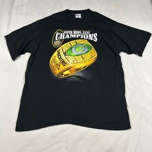 Vintage Pro Player Green Bay Packers Shirt XXL Super Bowl XXXI Vintage Ring